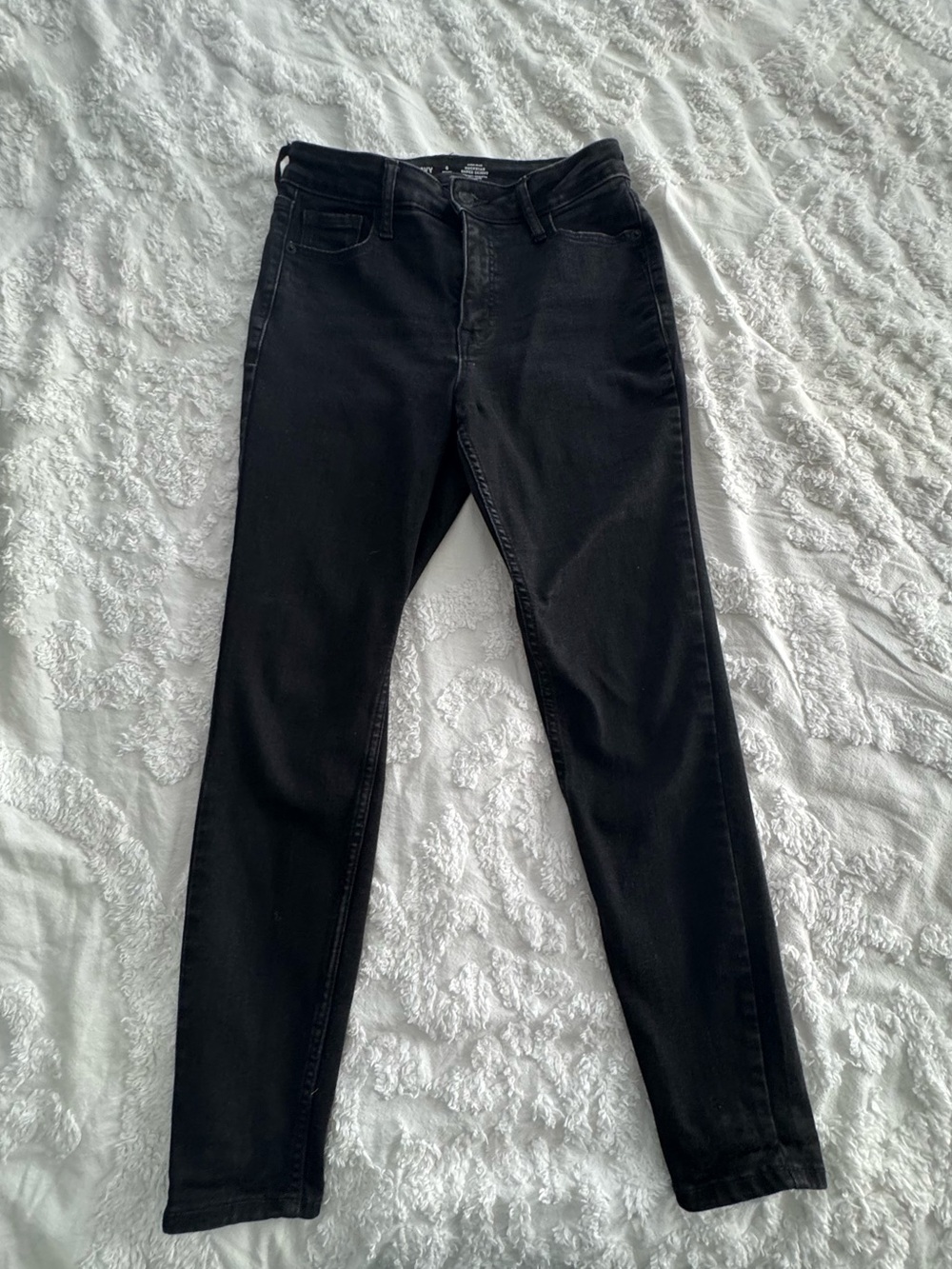 Old Navy Women’s High Rise Rockstar Super Skinny Jeans - Black